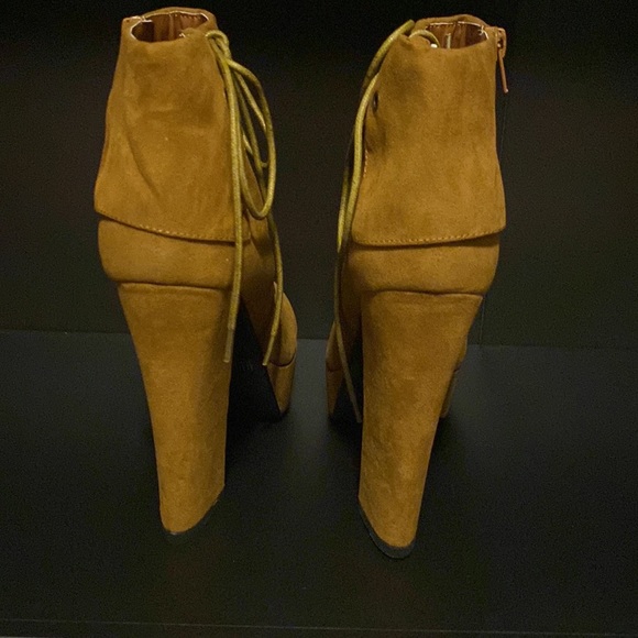 Faux Suede Booties - Picture 4 of 9